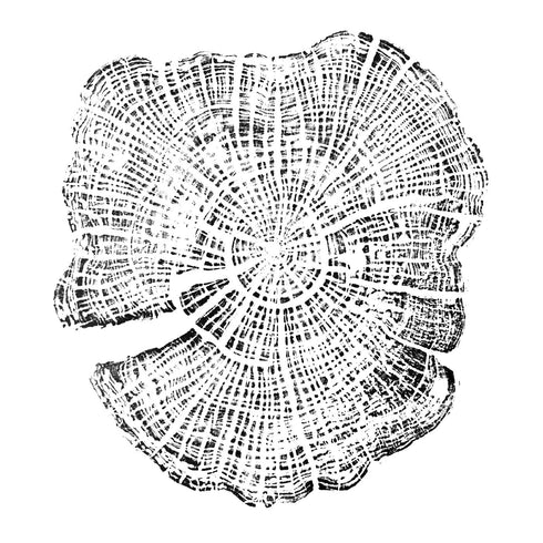 "Apple 44" Tree Print - White Paper