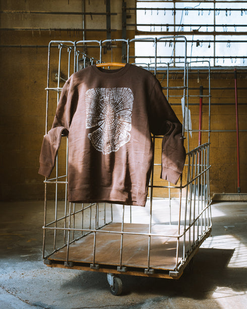 Brown "Apple" Sweatshirt