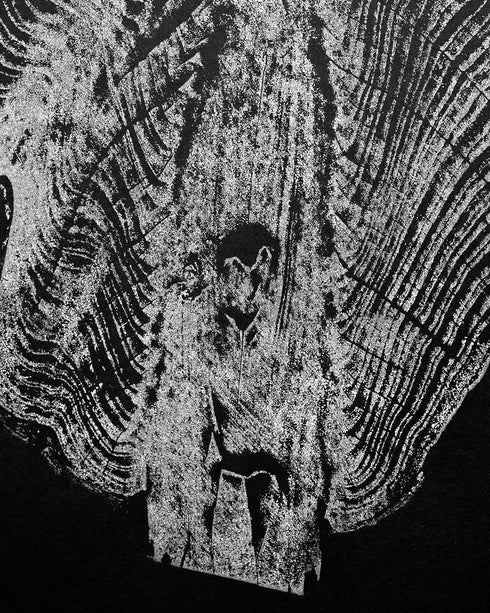 "Cedar 46" Tree Print - Black Paper