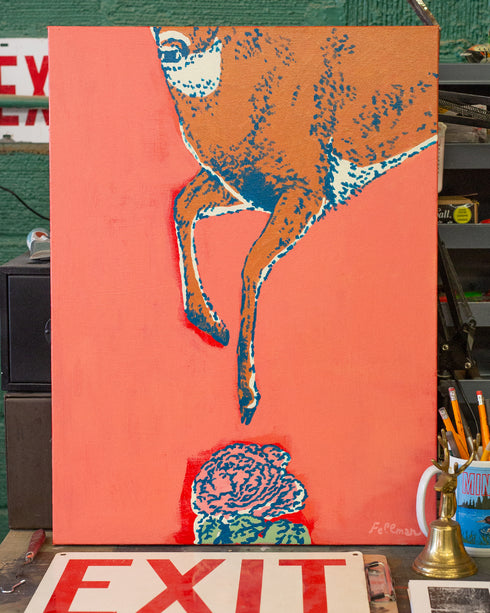 "Make it Easy, Make it Plain" - Original Painting