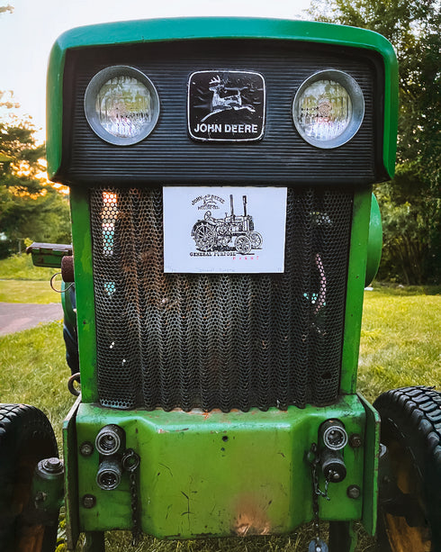 "General Purpose" $5 Block Print - Vintage Letterpress Plate