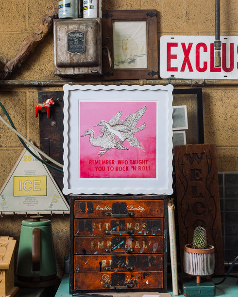 Giclée Print - "Rather Be Dead Than Cool"