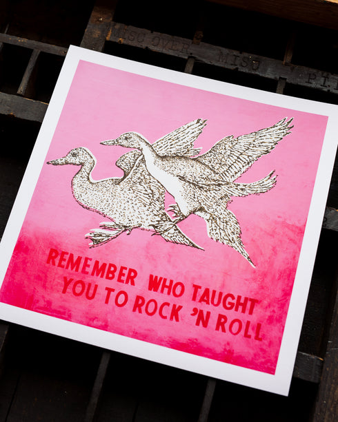 Giclée Print - "Rather Be Dead Than Cool"