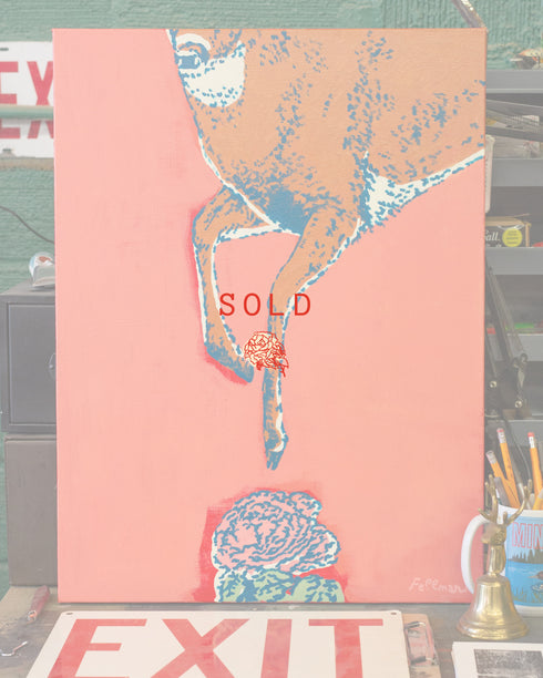 "Make it Easy, Make it Plain" - Original Painting