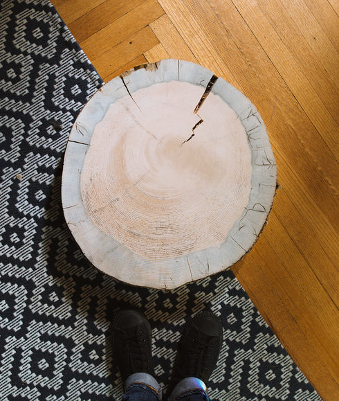 "White Pine" Tree Print - White Paper